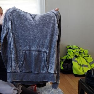 Long sleeve hooded sweater